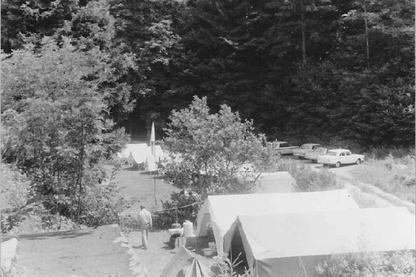 Zeltlager im Schwarzwald