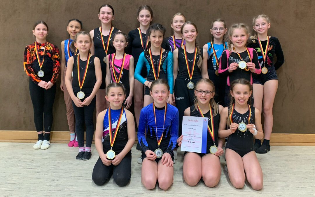 Podestplatz für Leni Sauer